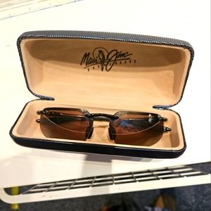 Maui Jim Frameless Sunglasses with Case